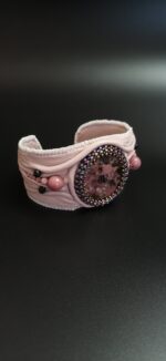 Широкий браслет- манжет "Шепот Камня". — изображение 7