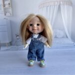 Авторская шарнирная кукла Обитсу 11.