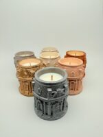 Декоративная ароматическая свеча «Ренессанс» ручной работы — изображение 4