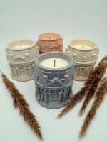 Декоративная ароматическая свеча «Ренессанс» ручной работы — изображение 3