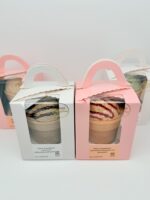 Декоративная ароматическая свеча «Мороженое» ручной работы — изображение 2