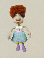 Интерьерная кукла Гномочка (на каркасе, одежда съемная) — изображение 6