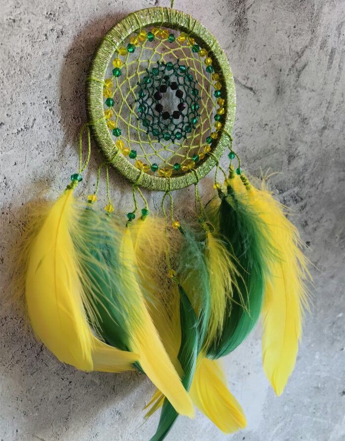 Ловец снов "Зеленая мечта" — изображение 4