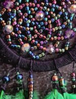 Ловец снов бисерный "Элегия ночи" — изображение 2