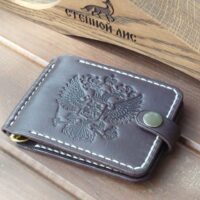 Зажим для купюр с гербом Российской Федерации