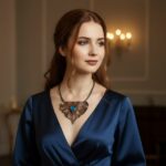 Колье "Сердце тополя" — изображение 4