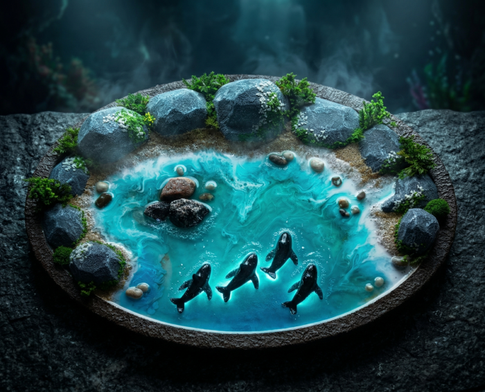 Диорама Тайная бухта великанов «Киты» — изображение 3