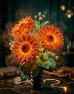 Светильник- ночник " Янтарные пики" — изображение 5