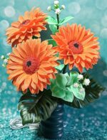 Светильник- ночник " Янтарные пики" — изображение 3