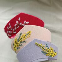 Авторский современный кокошник " Весенние мотивы"