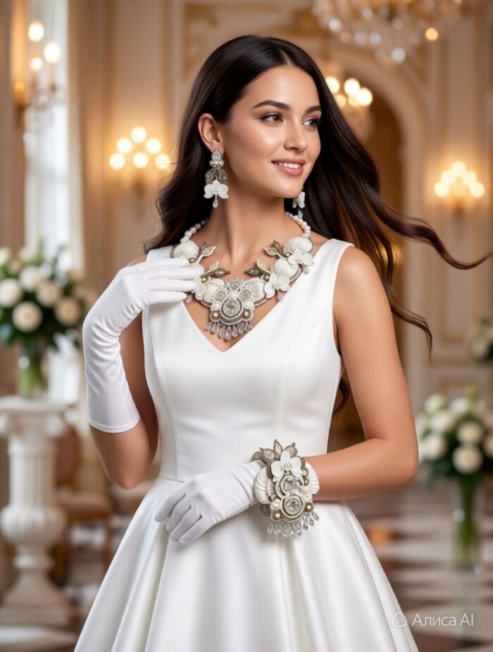 Свадебный комплект украшения — изображение 6