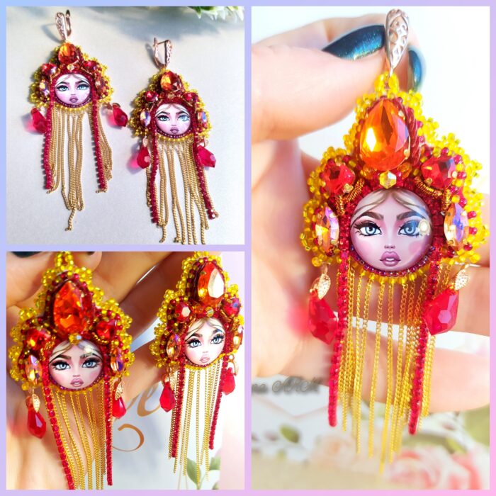 Серьги *Царевны " — изображение 5