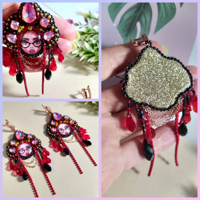 Серьги *Царевны " — изображение 3