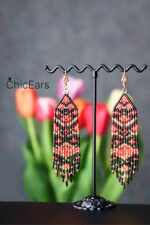 Серьги "Хохлома"