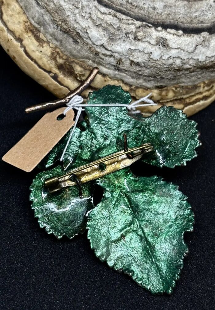 Брошь "Шелковица" — изображение 3