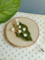 Брошь с ландышами — изображение 2