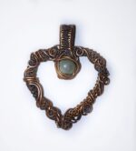 Медный кулон Сердце — изображение 3