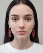 "Ритм ночи" серьги — изображение 3
