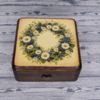 Шкатулка деревянная ручная работа для украшений