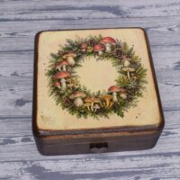 Шкатулка деревянная ручная работа для украшений