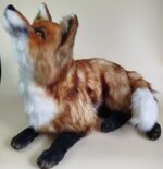 "Лиса рыжая" Реалистичная интерьерная игрушка — изображение 2
