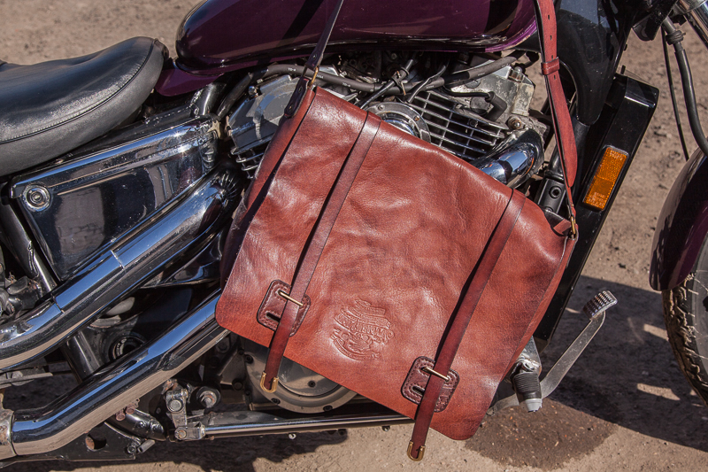 IMG_8504 Сумка-мессенджер MAVERICK из винтажной стираной кожи washed leather. — изображение 1