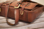 Сумка-мессенджер MAVERICK из винтажной стираной кожи washed leather. — изображение 4