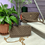 сумка-клатч макраме — изображение 5