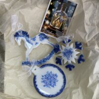 Елочные игрушки « Русский стиль 2»